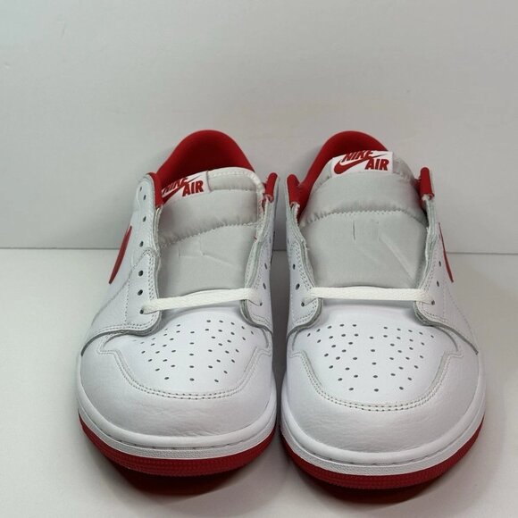 Air Jordan 1 Low Retro University Red White CZ0790-161 US Size 13 AJ1 i ii iii v - Picture 8 of 16